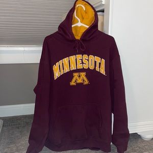 Minnesota maroon and gold sweatshirt- Large